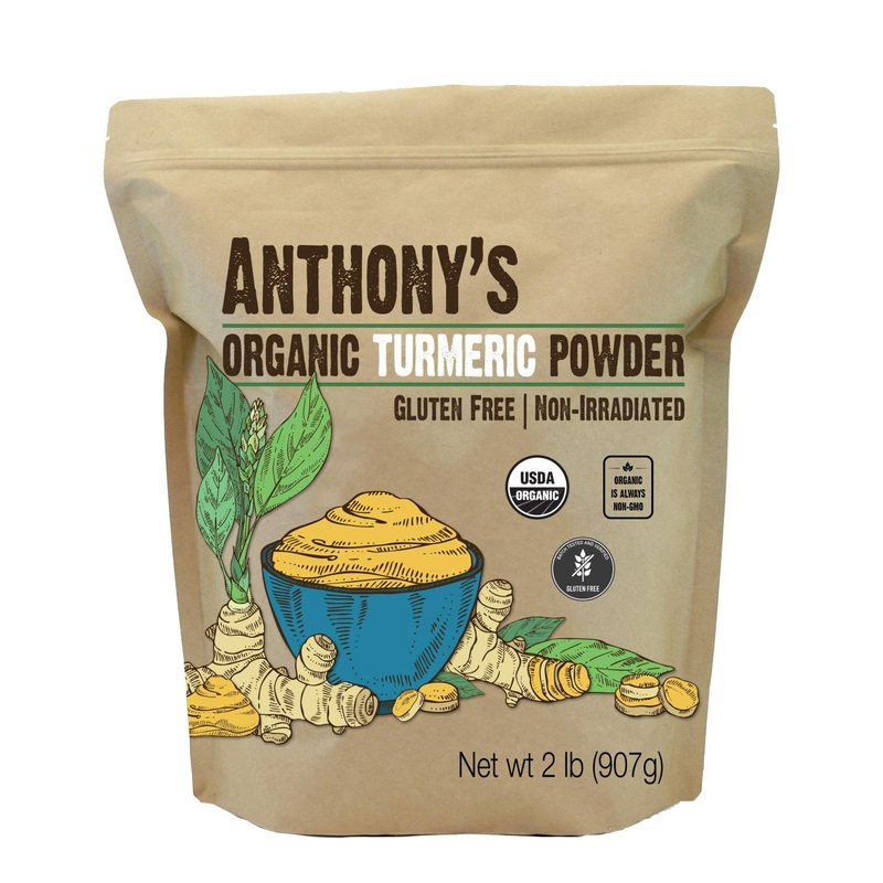 Anthony’s Organic Turmeric Root Powder 2lb – Gluten Free & Non GMO