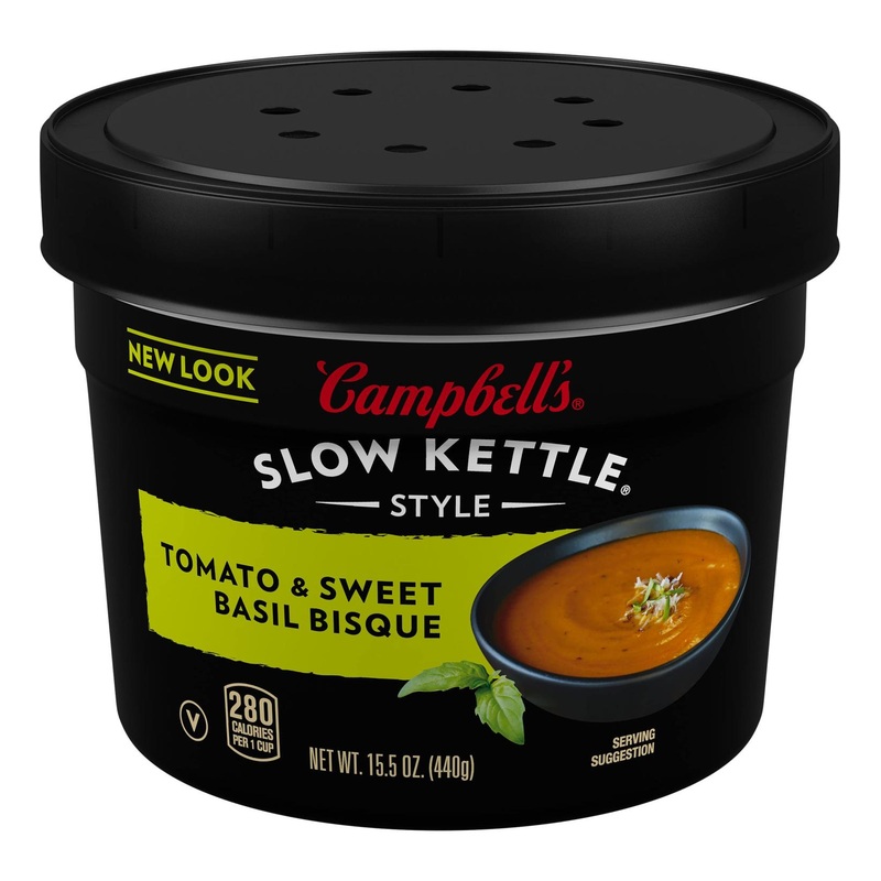 Campbell’s Slow Kettle Tomato & Sweet Basil Bisque 15.5 oz – Buy Online