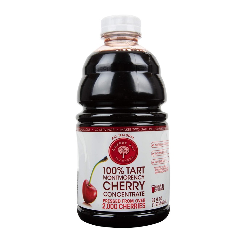 Cherry Bay Orchards Tart Cherry Concentrate – 32oz Bottle | Promotes Healthy Sleep | Natural Juice Concentrate | 1-Pack, 32 Fl Oz