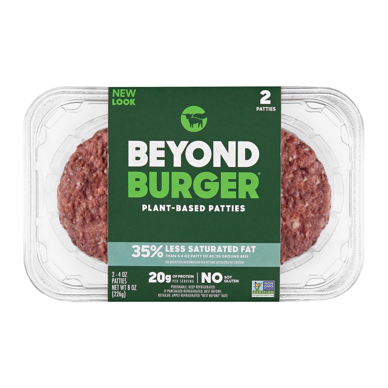 Beyond Meat Beyond Burger Plant-Based Patties 2 pk – 8 oz (Frozen)
