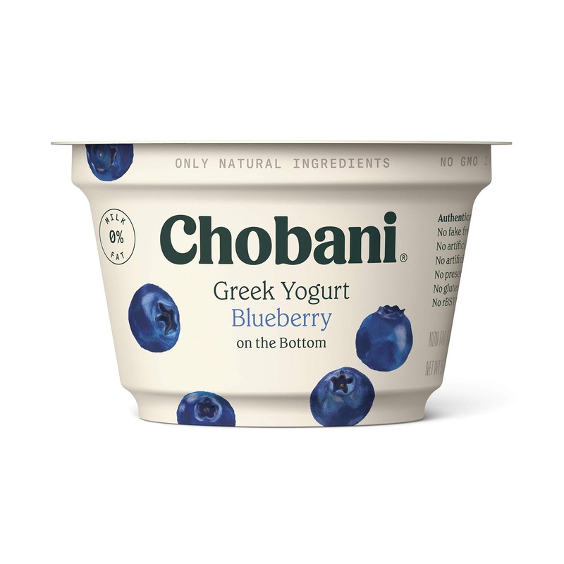 Chobani Greek Yogurt 0% Blueberry 5.3 oz – Deliciously Creamy and Nutritious