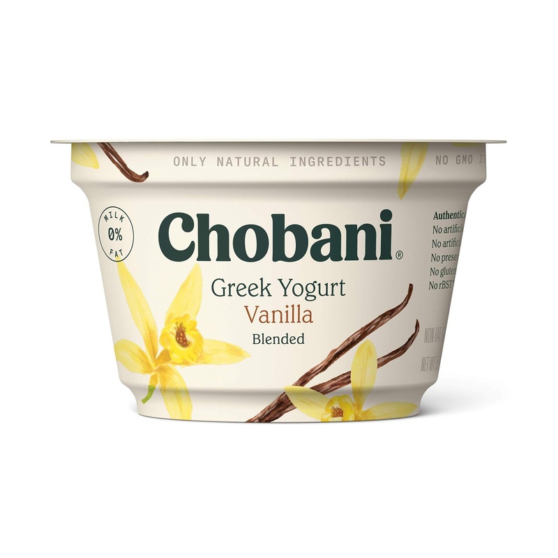 Chobani Greek Yogurt 0% Vanilla 5.3 oz – Premium Quality Yogurt