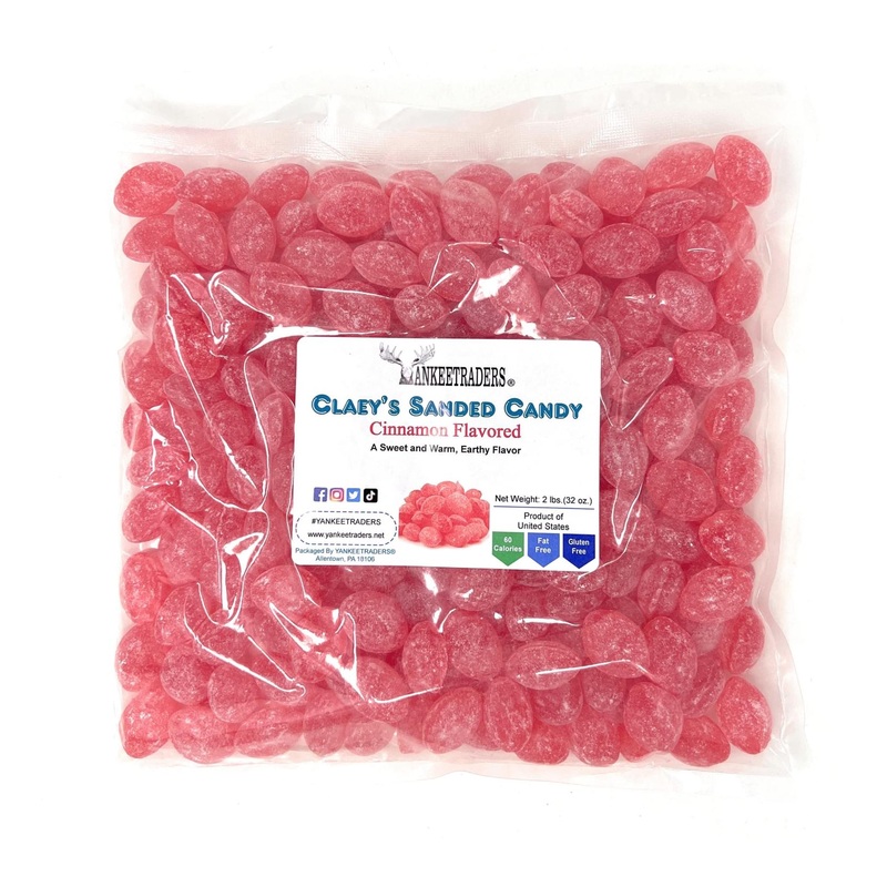 Claeys Sanded Candy Drops Cinnamon – 2 Pound Bag