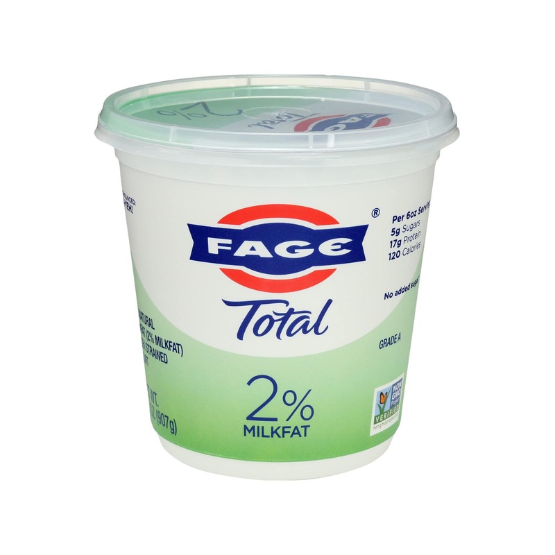 FAGE Total Greek Yogurt 2% Reduced Fat Plain 32 oz – Buy Online Now!