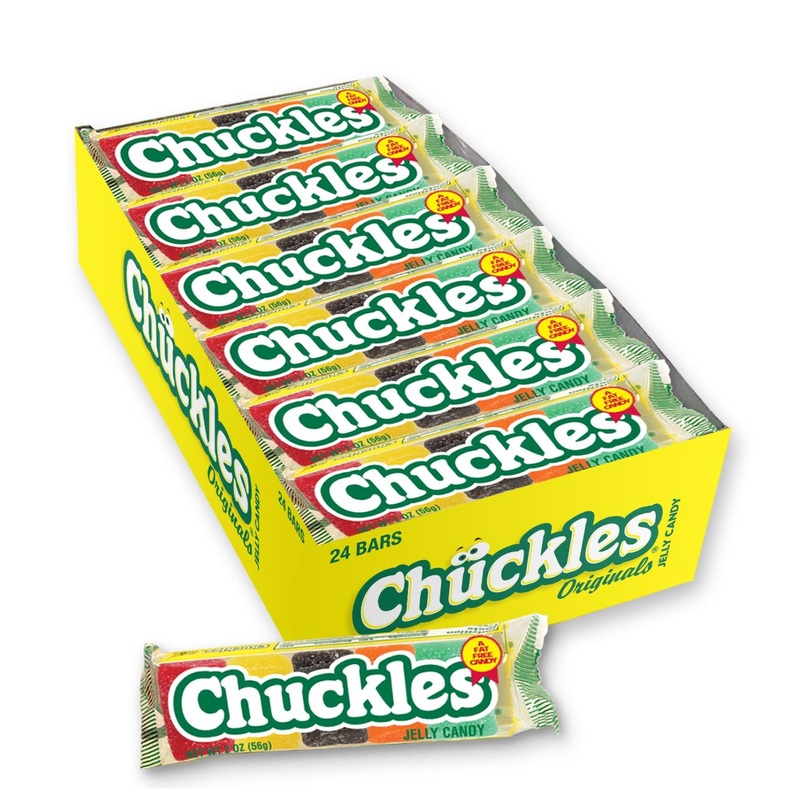 Farley’s & Sathers Chuckles 2-Ounce Boxes – Pack of 24 | Original Version – 2 Ounce