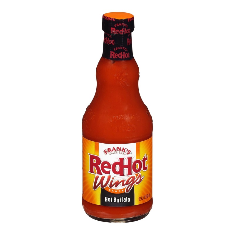 Frank’s RedHot Hot Buffalo Wings Hot Sauce 12 fl oz – Pack of 1