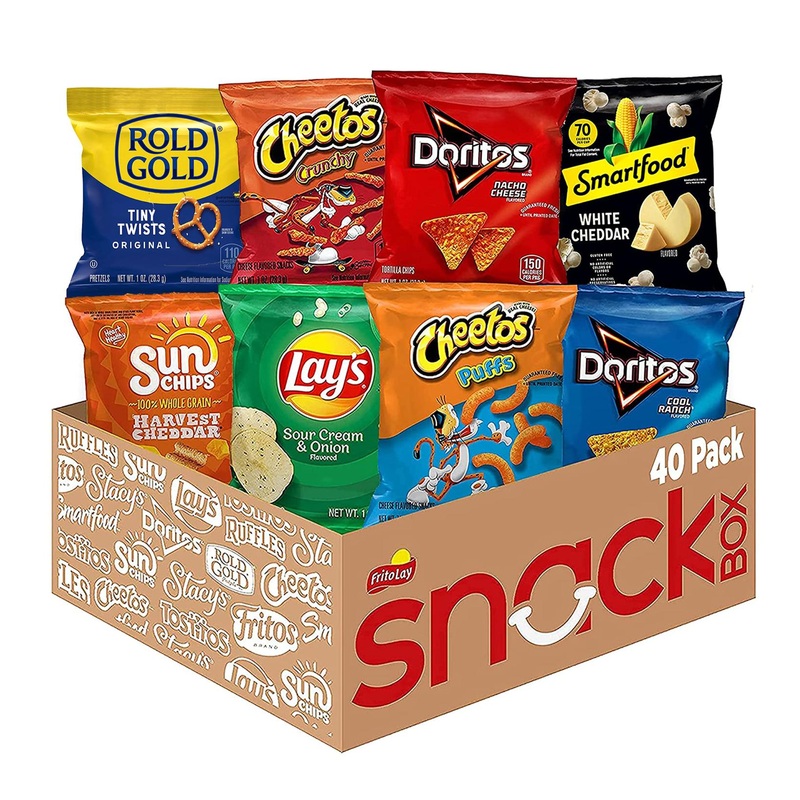 Frito-Lay Fun Times Mix Variety Pack 40 Count – Snack Assortment for Everyone!