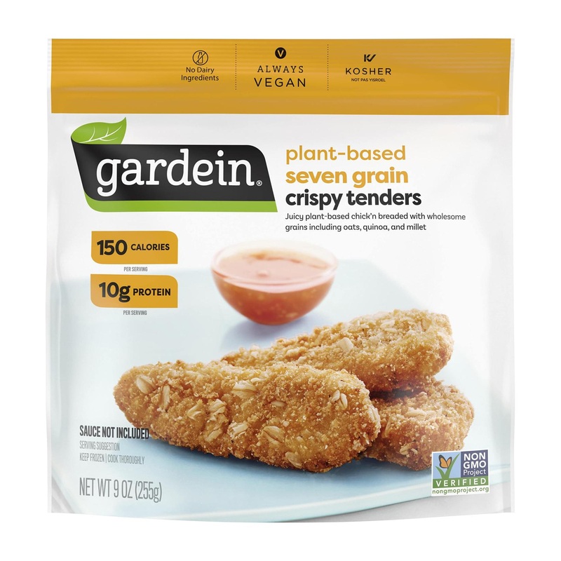 Gardein Vegan Chick’n Tenders | Plant-Based Crispy Nuggets | Frozen | 9 oz