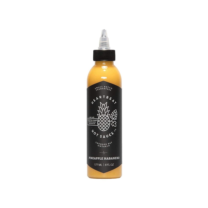 Heartbeat Hot Sauce Pineapple Habanero 6 oz – Small Batch, Handmade, Vegan & Preservative Free