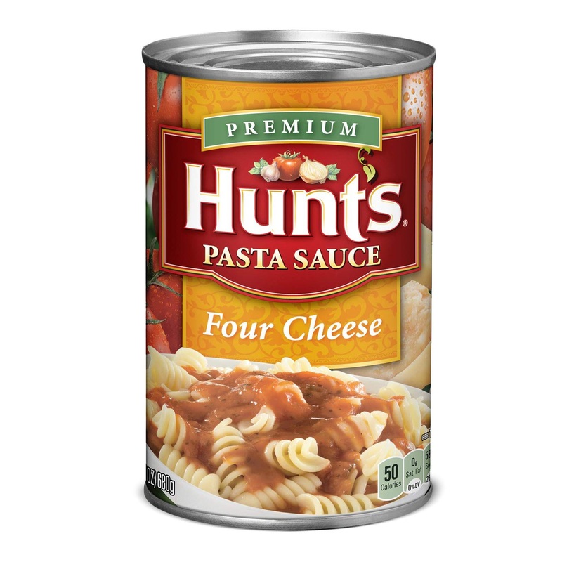 Hunt’s Four Cheese Spaghetti Sauce 24oz: Delicious Blend of Cheeses for Perfect Pasta