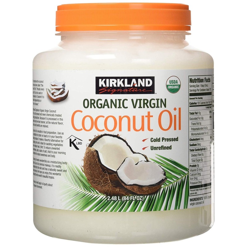 Kirkland Organic Virgin Coconut Oil – Large 2.38kg Tub