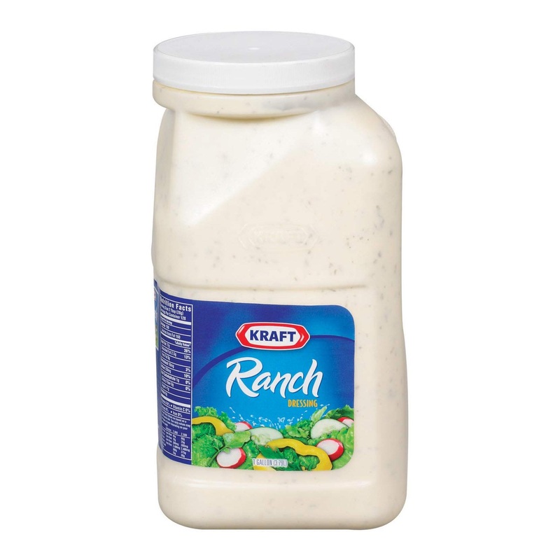 Kraft Ranch Salad Dressing 128 fl oz – 1 Pack | 2022 Packaging Update