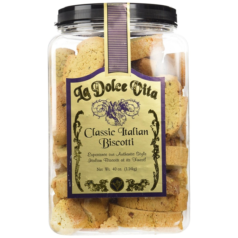La Dolce Vita Classic Almond Biscotti – 40 Ounce