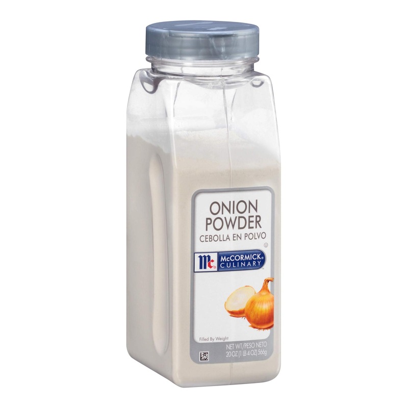 McCormick Culinary Onion Powder 20 oz – Made From Real Onions for Sauces, Gravies, Soups & Dips – 1.25lb Container