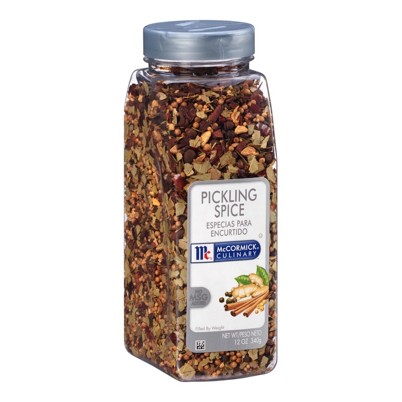 McCormick Culinary Pickling Spice 12 oz – Seasoning for Pickles, Corned Beef, Pot Roasts – 1 Container