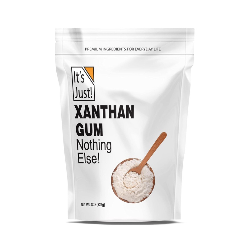 Xanthan Gum 8oz – Keto Baking Non-GMO Thickener for Sauces, Soups, Dressings | Made in USA – 8 Ounce Pack of 1
