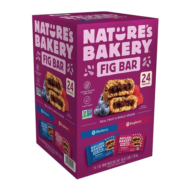 Nature’s Bakery Whole Wheat Fig Bars – 24 Twin Pack, 2oz per Fig, 24 Count