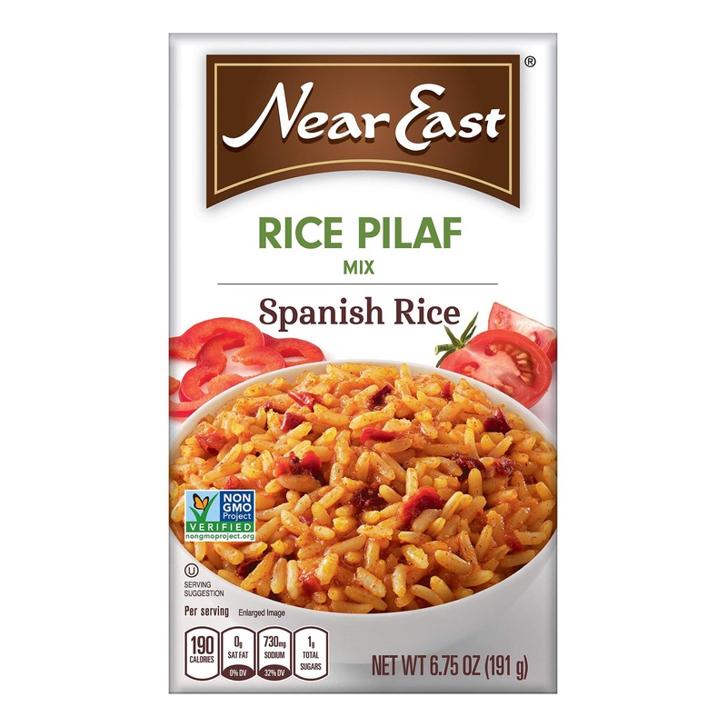 Near East Spanish Rice Pilaf 6.75 oz – Authentic Mediterranean Flavor | Easy to Prepare