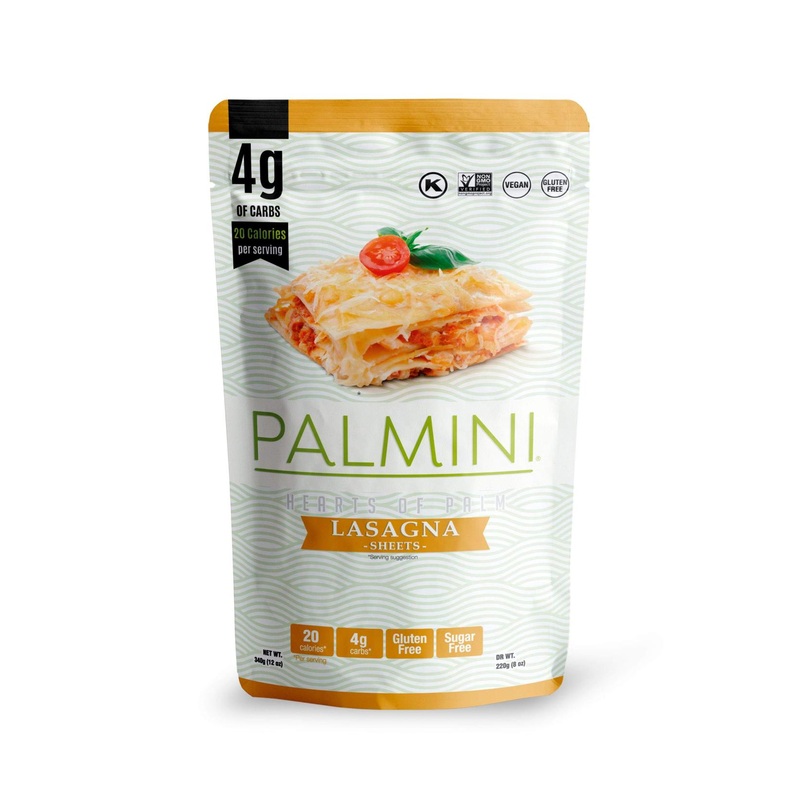 Palmini Low Carb Lasagna | 4g Carbs | Shark Tank Featured Hearts of Palm Pasta – 12oz (1 Pack)