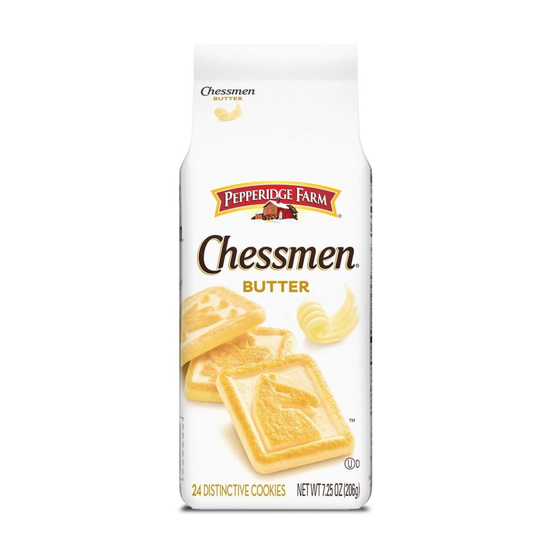Pepperidge Farm Chessmen Butter Cookies 7.25 oz. Bag – Delicious and Crispy Treat