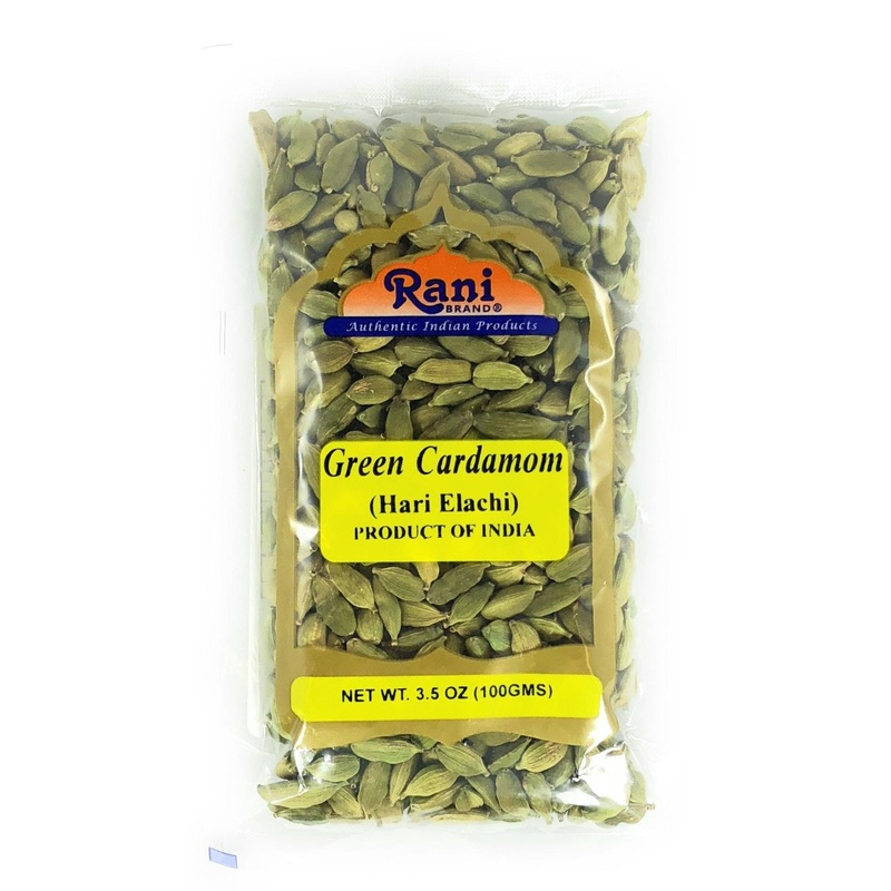 Rani Green Cardamom Pods Spice 3.5oz (100g) – All Natural, Vegan, Gluten Friendly, NON-GMO – Product of India