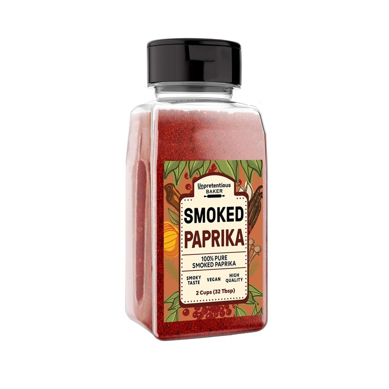Wood Smoked Paprika – 9 oz Shaker Bottle (2 cups) | Bold & Smoky Ground Chili Pepper Spice
