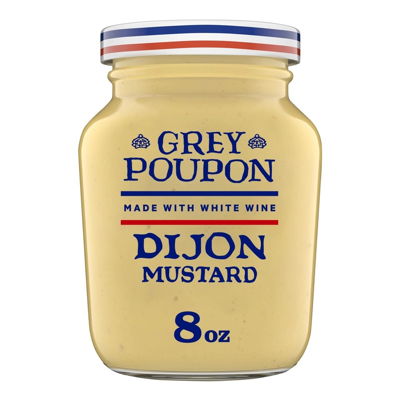 Grey Poupon Dijon Mustard – 8 oz Jar | Premium Quality Condiment