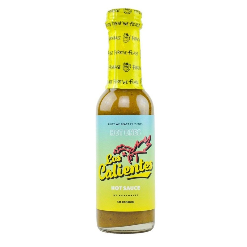 Hot Ones Los Calientes Hot Sauce – 5 Fl Oz (Pack of 1) | Spicy and Flavorful Heat