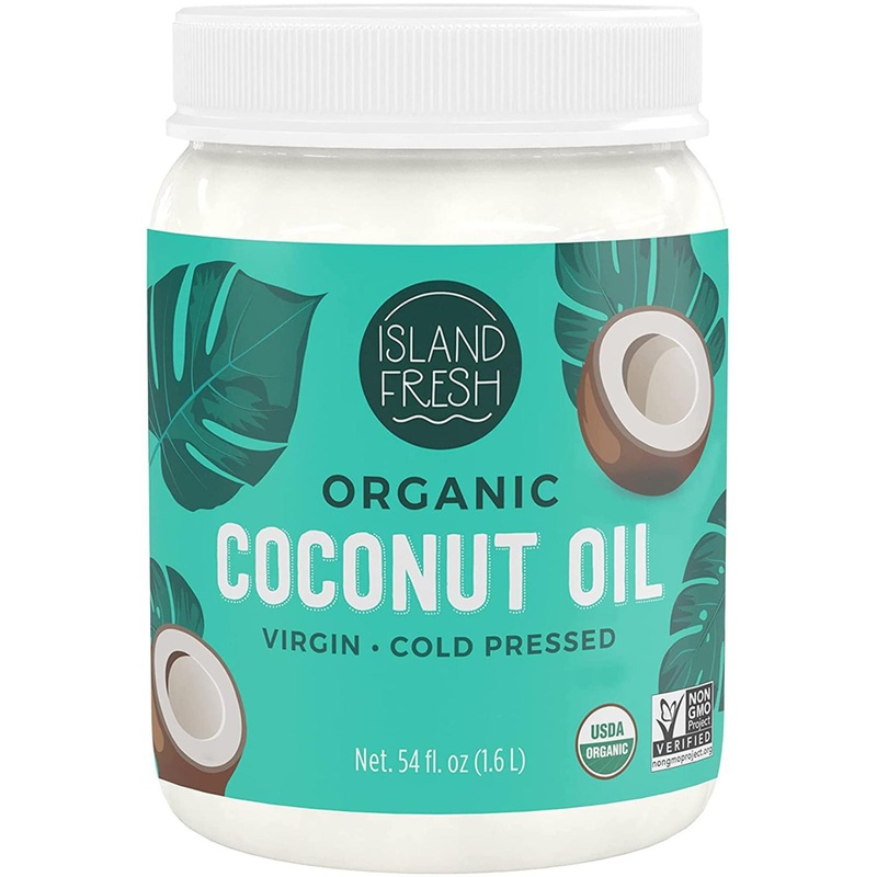 Island Fresh Organic Virgin Coconut Oil 54 oz – Packaging May Vary