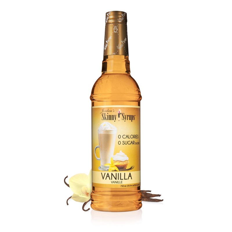 Jordan’s Skinny Syrups Vanilla  Sugar Free Flavoring Syrup  25.4 Ounce Bottle