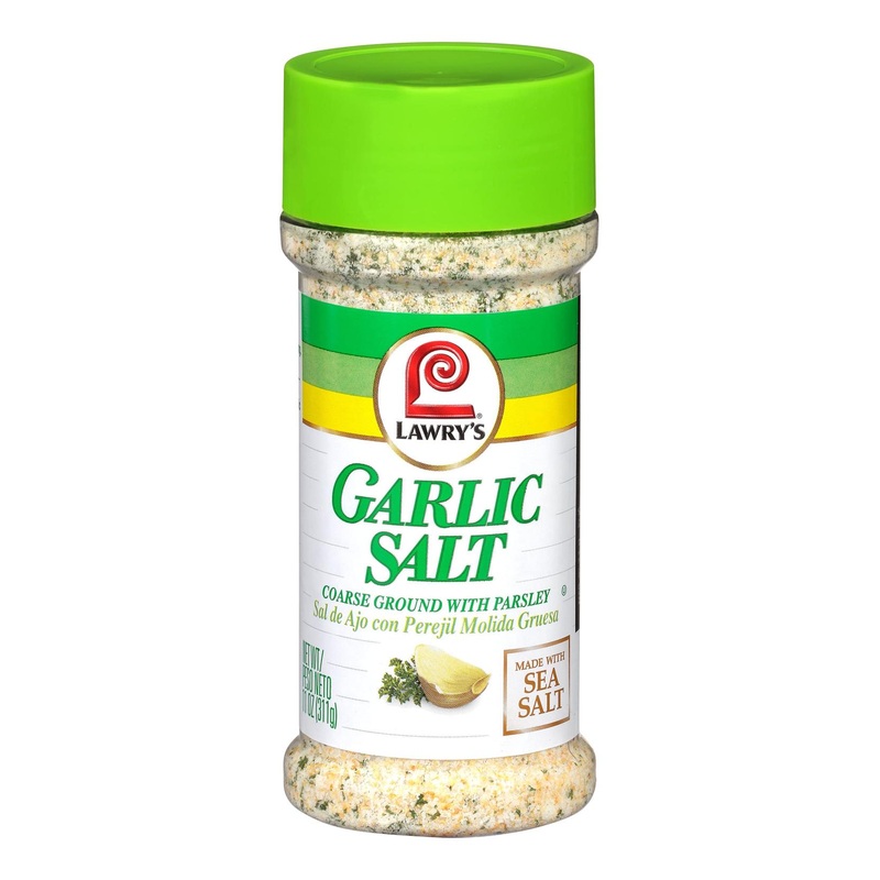 Lawry’s Coarse Ground Garlic Salt with Parsley 11 oz – Pack of 1