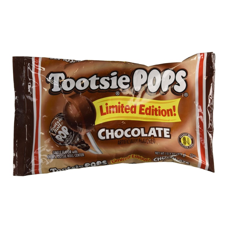 Limited Edition Tootsie Pops Chocolate 13.2 oz – 1 Pack