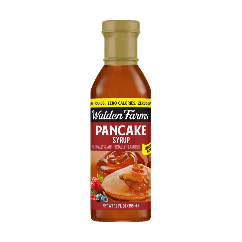 Walden Farms Pancake Syrup 12 oz – Keto Friendly, 0g Net Carbs, Non-Dairy, Sugar Free – Perfect for Pancakes, Waffles, French Toast – 12 Fl Oz (Pack of 1)