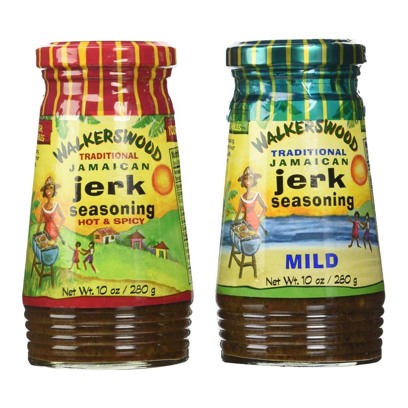 Walkerswood Jamaican Jerk Seasoning Mixed Pack – Mild, Hot & Spicy 10 Oz Each