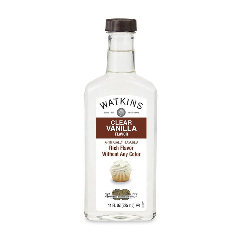 Watkins Clear Vanilla Flavor 11 fl. oz. Bottle – 1 Count, Pack of 1 – Packaging May Vary