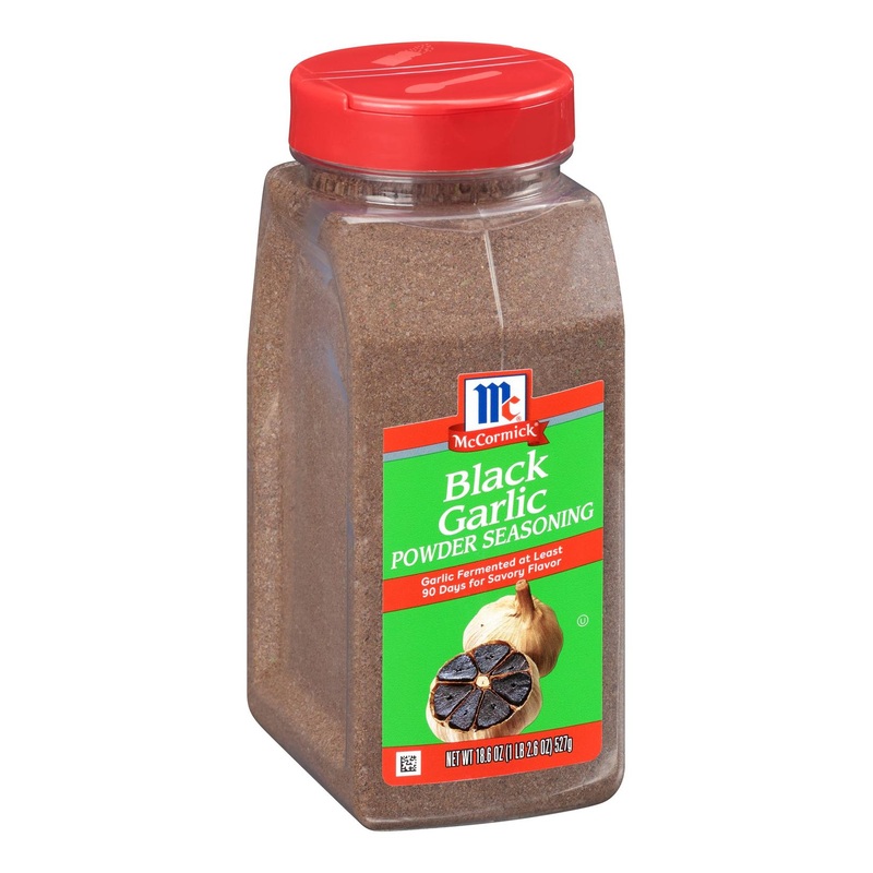 McCormick Black Garlic Powder Seasoning 18.6 oz – Premium 1.16 Pound Size (Pack of 1)