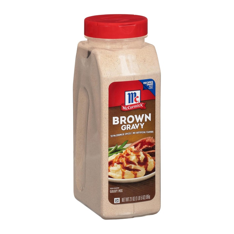 McCormick Brown Gravy Mix 21 oz – Rich and Flavorful Gravy Mix for Delicious Meals