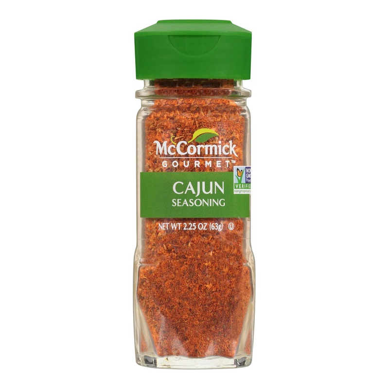 McCormick Gourmet Cajun Seasoning 2.25 oz – Authentic Blend of Spices for Cajun Cooking