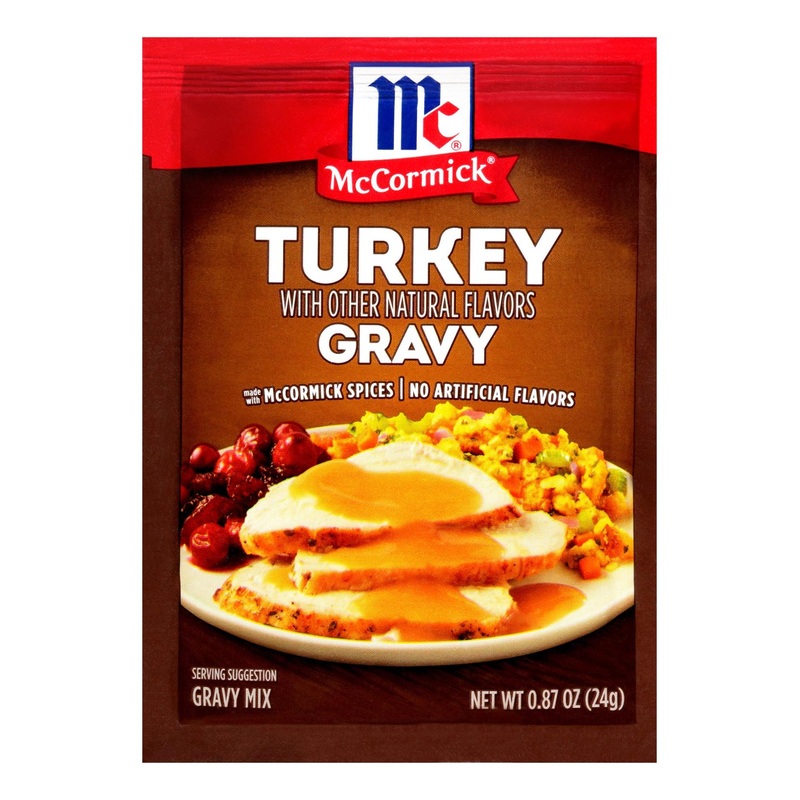 McCormick Turkey Gravy Mix 0.87 oz – Delicious Home-Style Flavor in Every Bite!