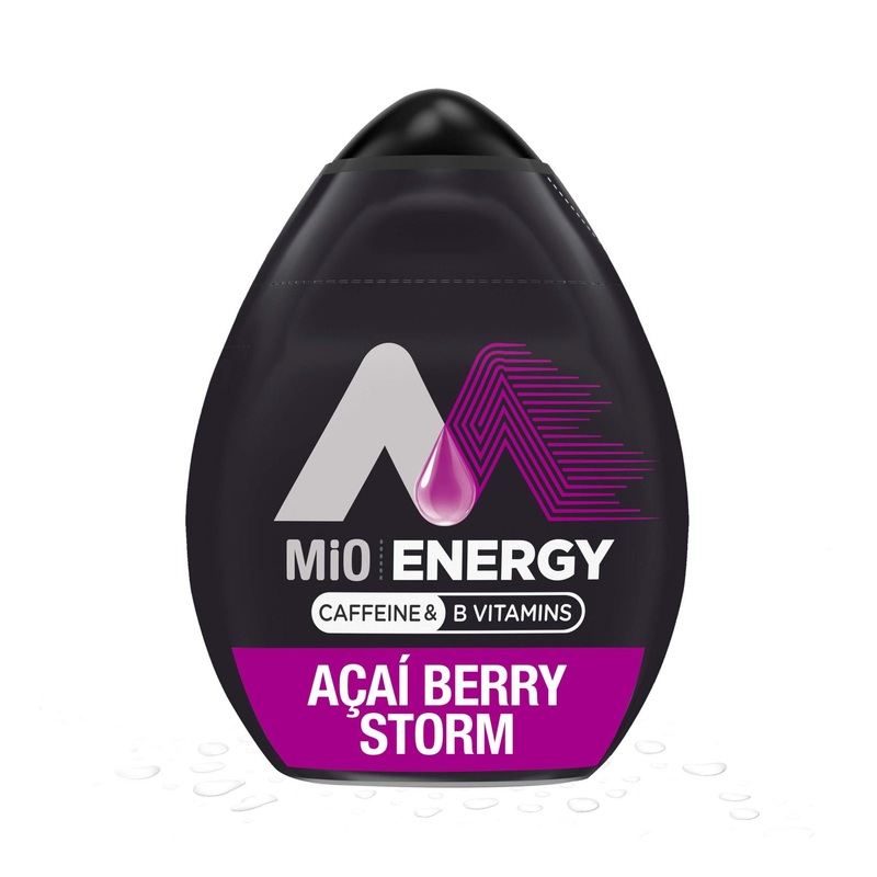 MiO Energy Acai Berry Storm Liquid Water Enhancer 1.62 fl oz – Pack of 1