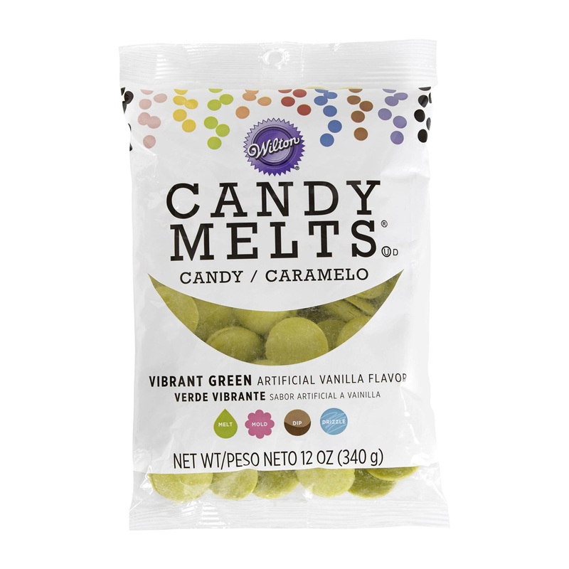 Vibrant Green Wilton Candy Melts – 12oz | Perfect for Baking and Decorating
