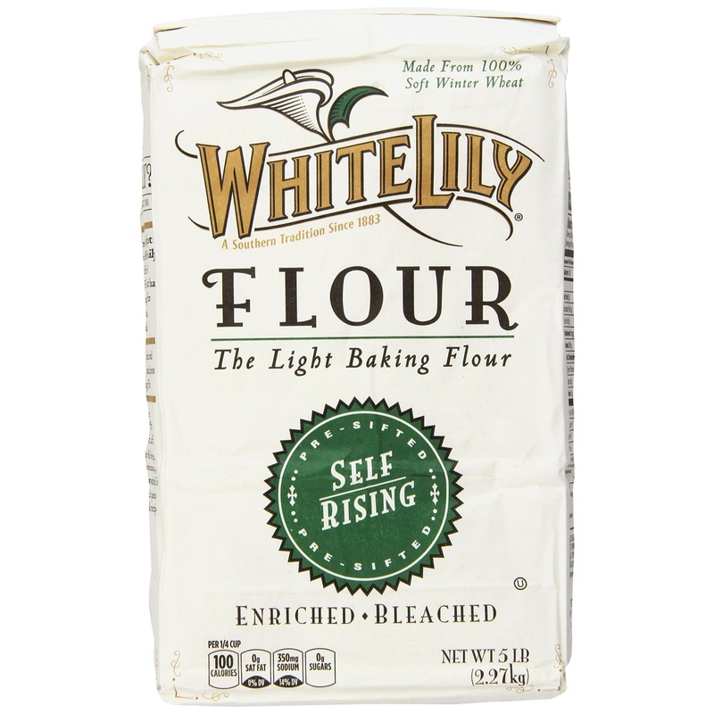 White Lily Self-Rising Bleached Flour – 80 oz (5 lb) | Pack of 1