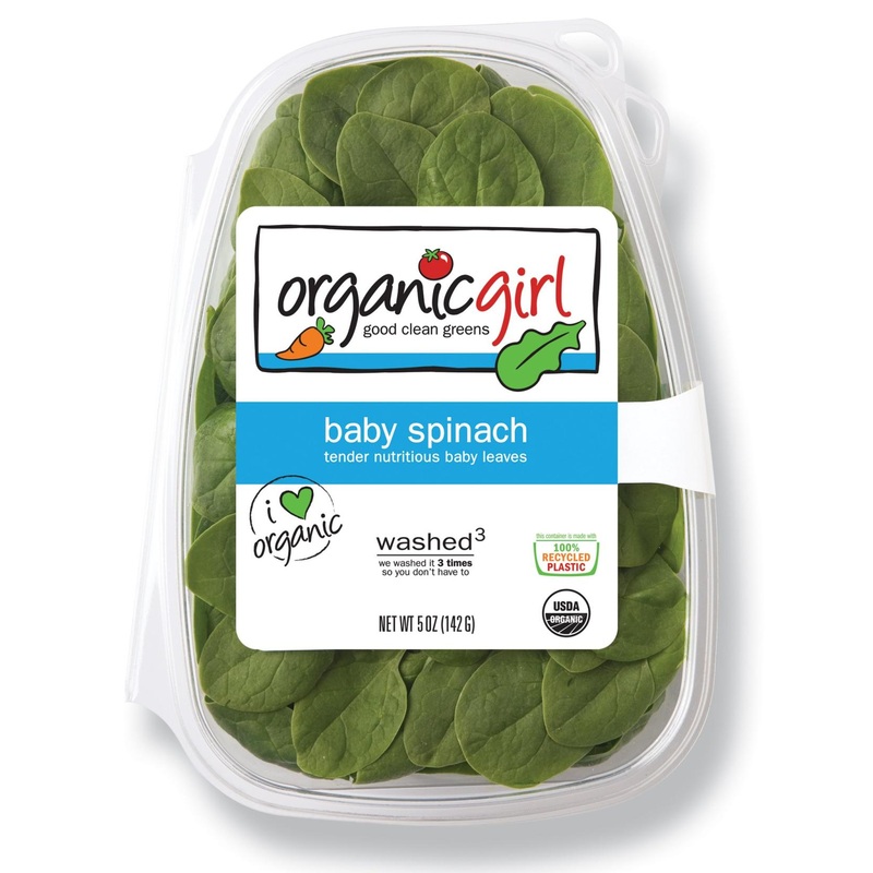 organicgirl Organic Baby Spinach 5 oz – Fresh, Organic, and Delicious