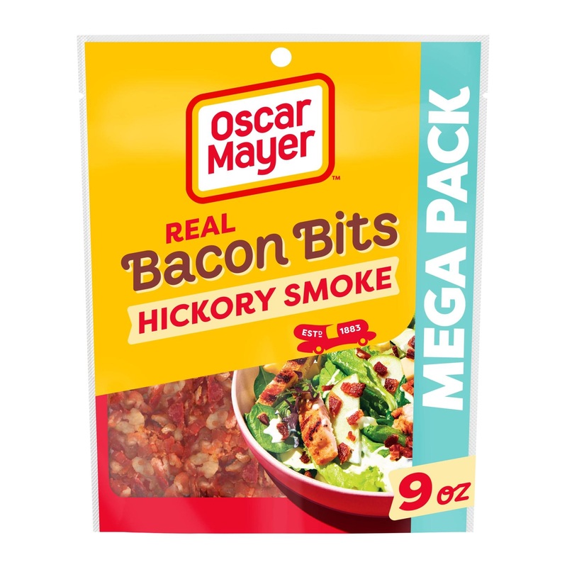 Oscar Mayer Real Bacon Bits Mega Pack – 9 oz Bag, 2-2.5 cups