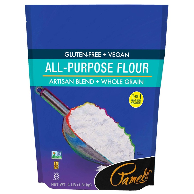 Pamela’s Products Gluten Free All Purpose Flour Blend – 4lb Artisan Flour Blend