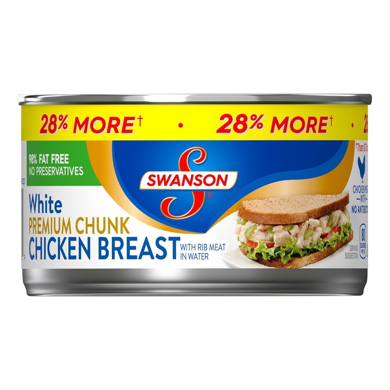 Swanson Premium White Chunk Chicken Breast 12.5 Oz. Can – Buy Online at [Your eCommerce Company]