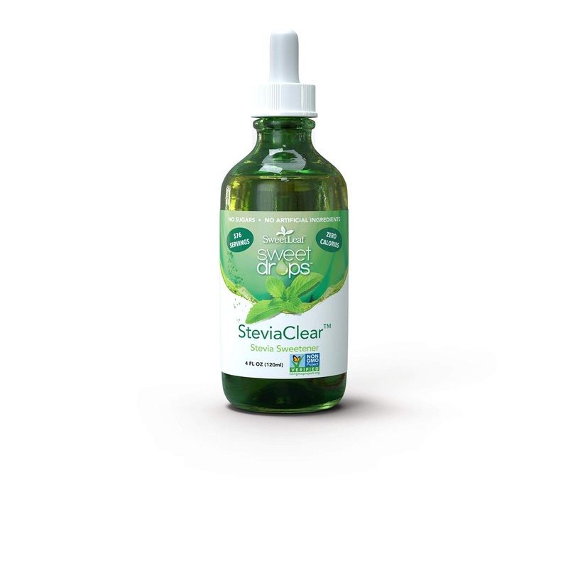 SweetLeaf Sweet Drops Liquid Stevia Sweetener – Stevia Clear – 4 oz