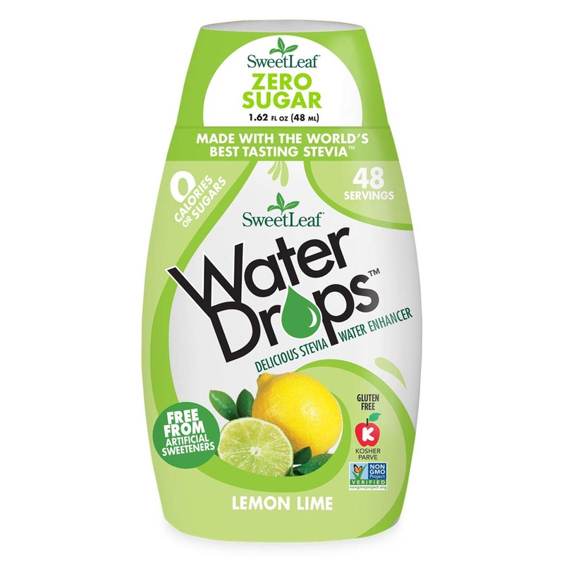 SweetLeaf WaterDrops Lemon Lime Flavor, 1.62 Fl Oz – Sugar-Free Water Enhancer