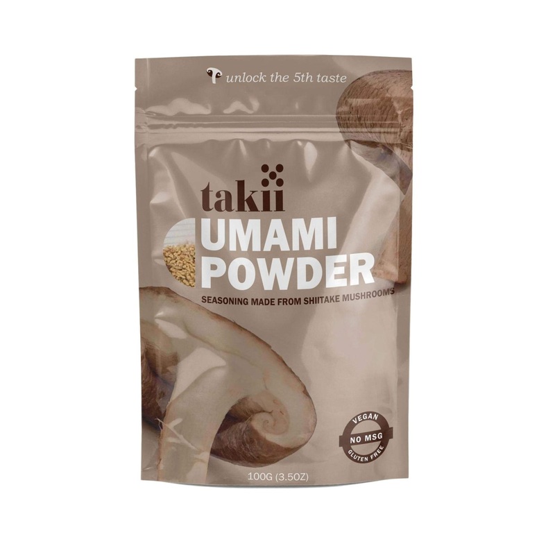 Takii Umami Powder – Shiitake Mushroom Seasoning for Instant Flavor Boost (1-3.5 oz)