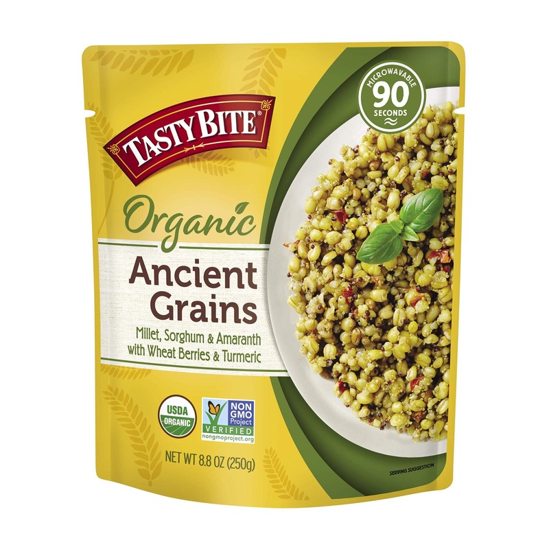 TASTY BITE Organic Ancient Grains – 8.8 Oz | Nutritious Superfood Blend